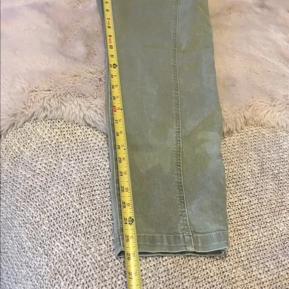 7 for all Mankind Light Olive Green Jogger Slim Fit Jeans Sz 29 - Picture 9 of 16